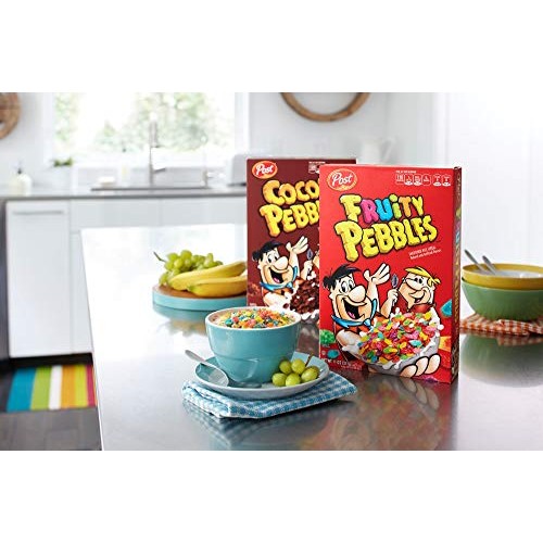 Post Fruity Pebbles Cereal, Gluten Free,10 Essential Vitamins An