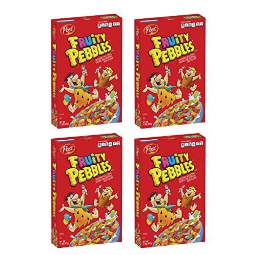Post Fruity Pebbles Cereal, Gluten Free,10 Essential Vitamins An