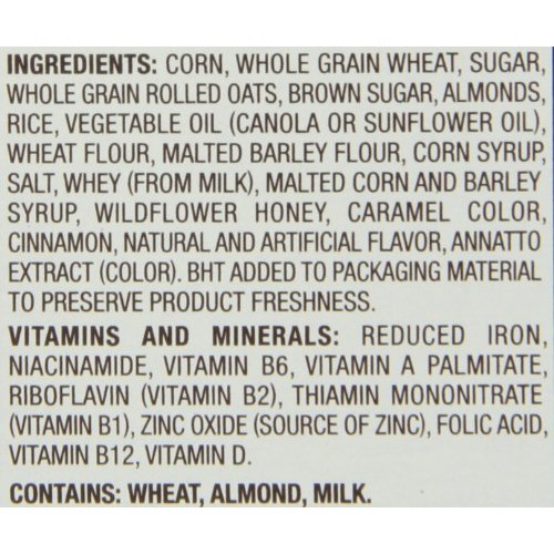Post Honey Bunches Of Oats With Crispy Almonds, Whole Grain, Low