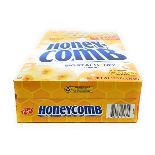 Post Honey Comb Nutritious Sweetened Corn &Amp; Oat 12.5 Oz. Pk Of 3.