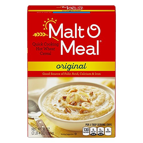 Post Malt-O-Meal Hot Cereal, Original Flavor, Quick Cooking, 36