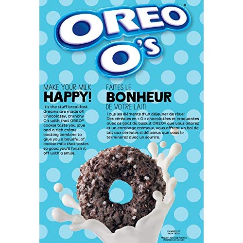 Post Oreo Os Breakfast Cereal, 11Oz Box 2 Pack