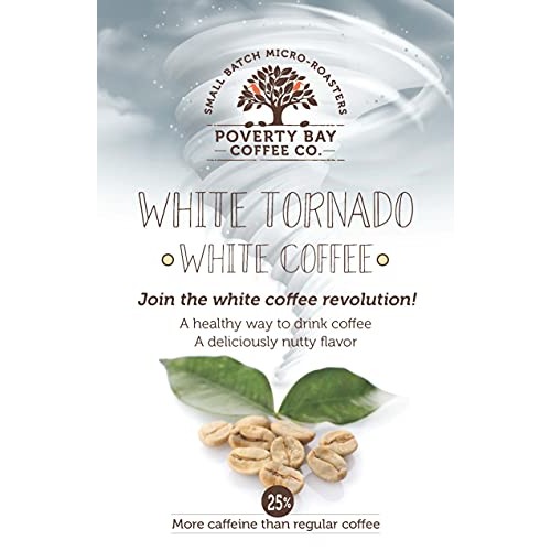 White Coffee - 2Lb Bag Of White Coffee Beans Roasted By Poverty