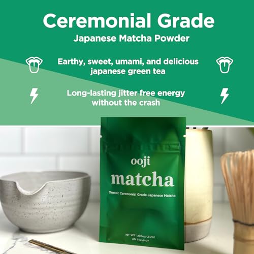 Ooji Ceremonial Grade Matcha 30g - Authentic Japanese Matcha G...