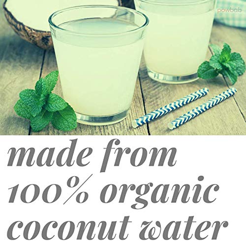 Powbab Coconut Water Powder From 100% Organic Coconut. Pure Raw