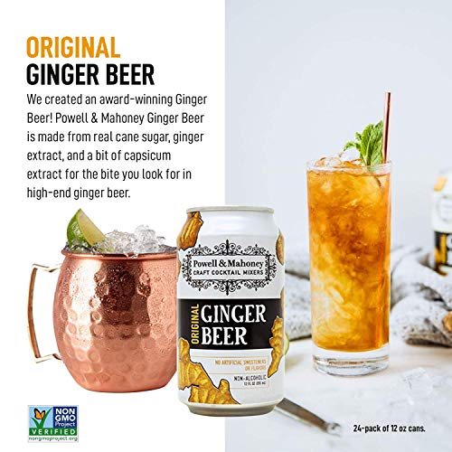 Powell &Amp; Mahoney Craft Cocktail Mixers - Original Ginger Beer -