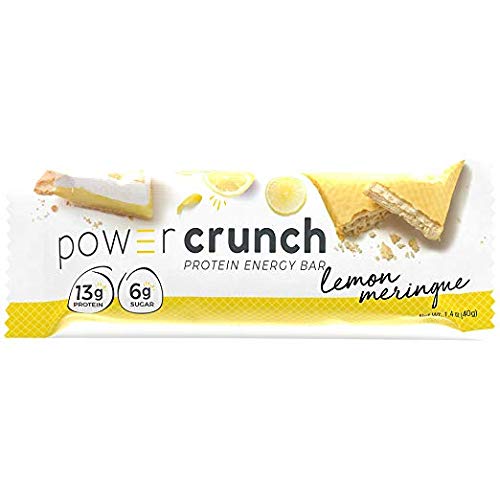 Power Crunch High Protein Energy Snack Bar 20 Count Lemon Mer