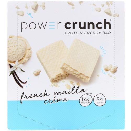 Power Crunch Protein Energy Bar Orignal, French Vanilla Creme, 1