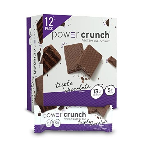 Power Crunch Whey Protein Bars, High Protein Snacks With Delicio