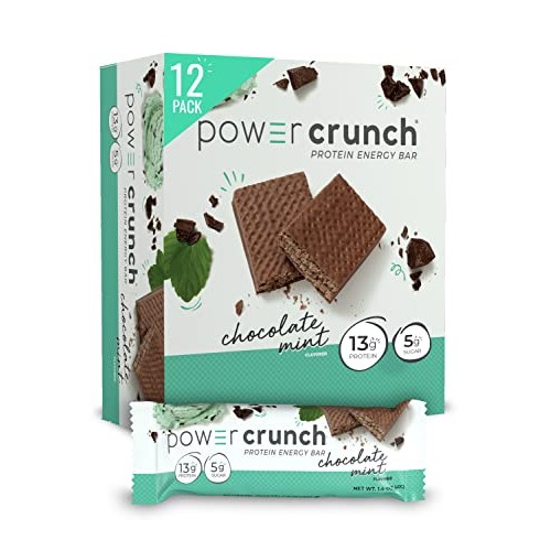 Power Crunch Whey Protein Bars, High Protein Snacks With Delicio