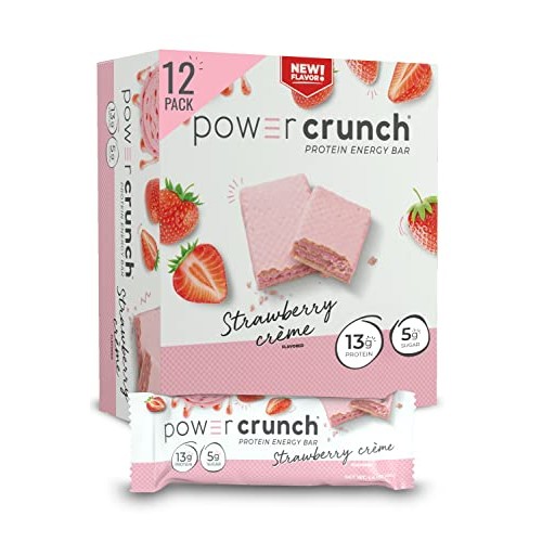 Power Crunch Whey Protein Bars, High Protein Snacks With Delicio