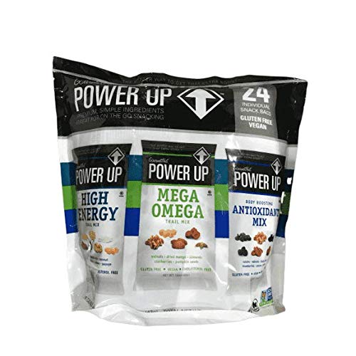 Power Up Trail Mix 100% Natural, Mega Omega Trail Mix, High Ener