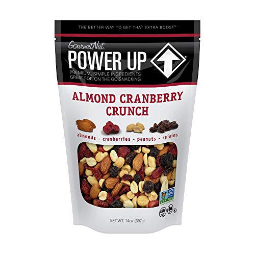 Power Up Trail Mix, Almond Cranberry Crunch Trail Mix, Non-Gmo,