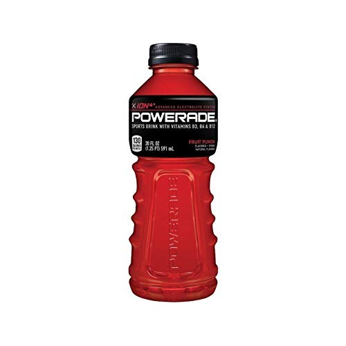 Powerade, Electrolyte Enhanced Sports Drinks W/ Vitamins, Fruit