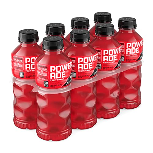 Powerade Fruit Punch, Electrolyte Enhanced Sports Drink, 20 Fl O...