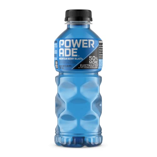 POWERADE Sports Drink Mountain Berry Blast, 20 Ounce Pack of 24