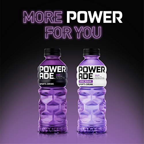 Powerade Zero, Zero Calorie Electrolyte Enhanced Sports Drinks,
