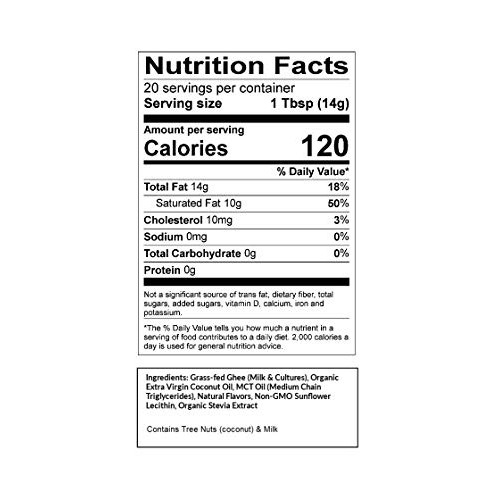 Omega Powercreamer - Salted Caramel Keto Coffee Creamer - Grass-