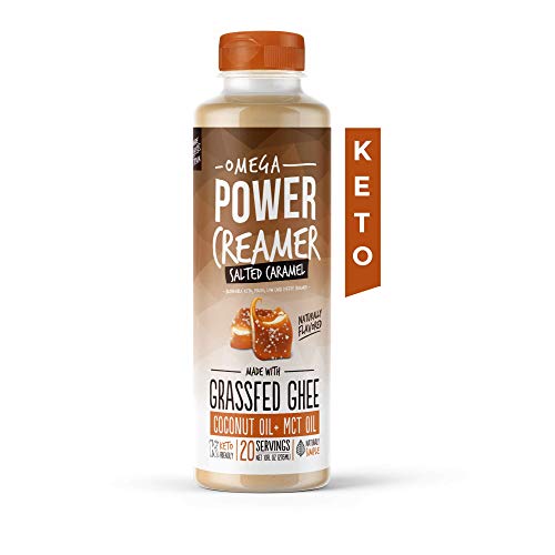 Omega Powercreamer - Salted Caramel Keto Coffee Creamer - Grass-