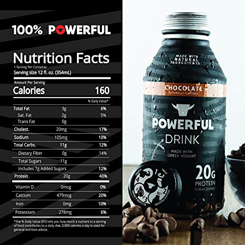 Powerful Drink – Protein Shake, Meal Replacement Shake, Greek Yo
