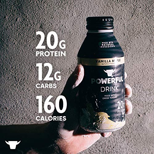 Powerful, High Protein Shakes, 20G Protein, Greek Yogurt, Low Ca
