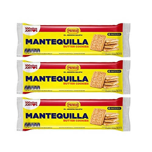 Pozuelo Mantequilla Butter Cookies | Made With Real Butter | Gre
