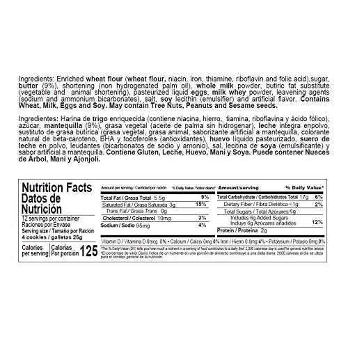 Pozuelo Mantequilla Butter Cookies | Made With Real Butter | Gre