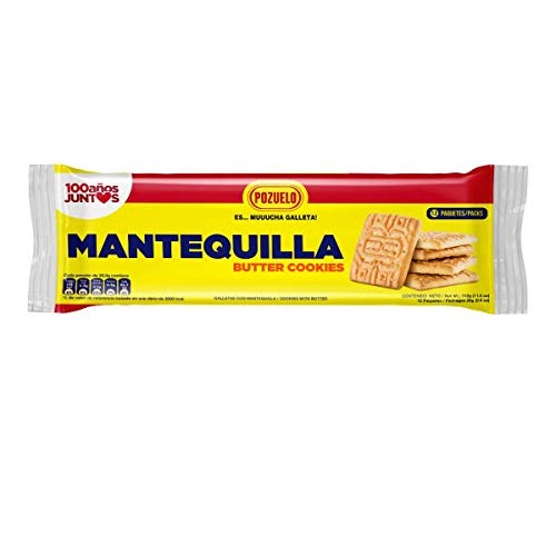 Pozuelo Mantequilla Butter Cookies | Made With Real Butter | Gre