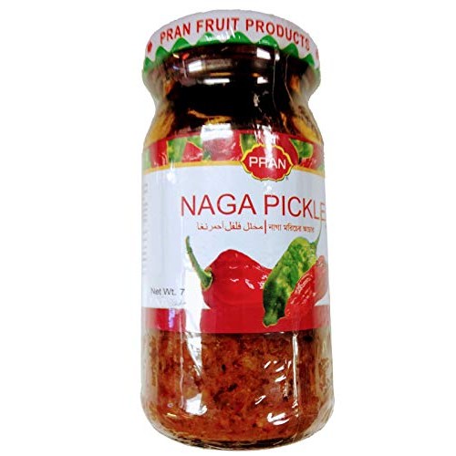 Pran Naga Hot Pepper Pickle - 200G - Extremely Hot - 7Oz