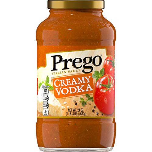 Prego Pasta Sauce, Creamy Tomato Vodka Sauce, 24 Ounce Jar