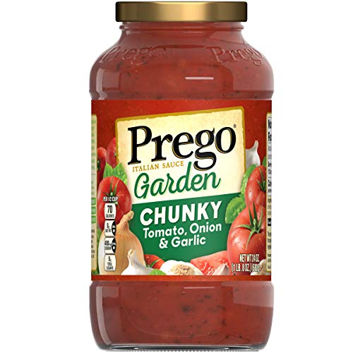 Prego Chunky Tomato With Garlic And Onion Pasta Sauce, 24 Oz Jar