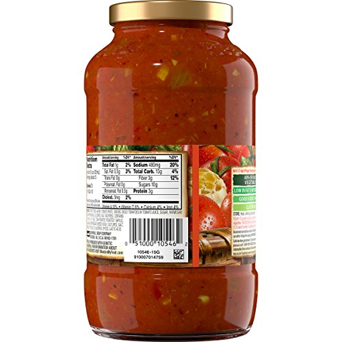Prego Italian Pasta Sauce, Roasted Garlic Parmesan, 24 Ounce Pa