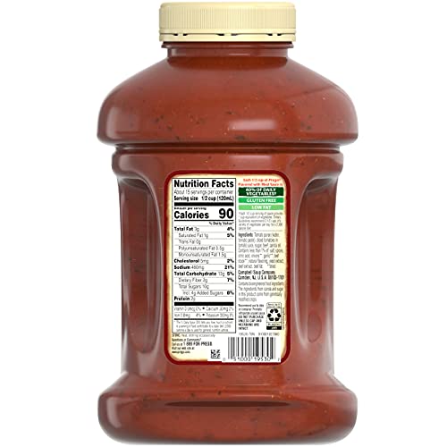 Prego Pasta Sauce, Flavored With Meat, 67 Oz