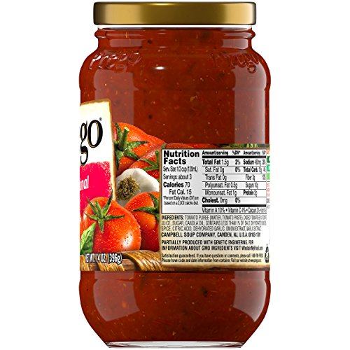 Prego Pasta Sauce, Traditional, 14 Oz. Jar