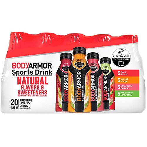 Bodyarmor Sport Drink Variety Pack 4 Flavors Bottles Pack Of 20