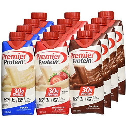 Lot Of 12 Premier Protein 30G High Protein Shakes 11 Oz. Variety