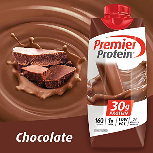Premier Protein 30G Protein Shakes, Chocolate, 11 Fluid Ounces,