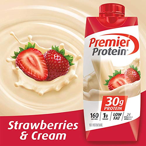 Premier Protein 30G Protein Shakes, Strawberries &Amp; Cream 11 Flui