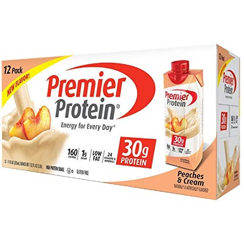 Premier Protein High Protein Shake, Peaches &Amp; Cream 11 Fl. Oz.,