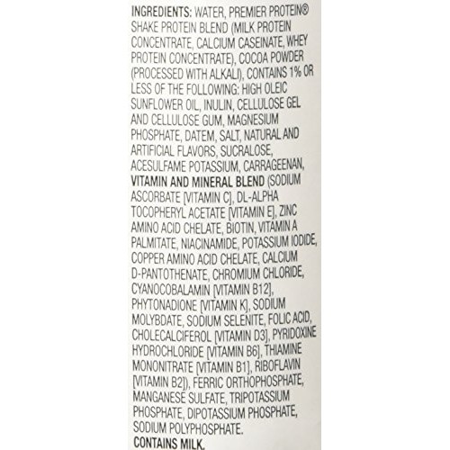 Premier Protein High Protein Shake, Chocolate 11 Fl. Oz., 12 Pack