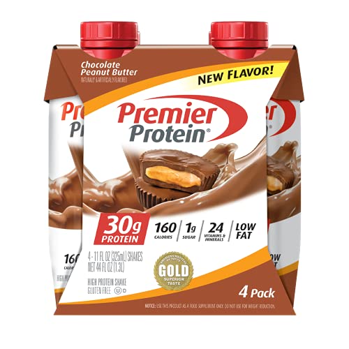 Premier Protein Shake, Chocolate Peanut Butter, 30G Protein, 11