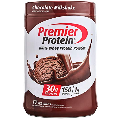Premier Protein Whey Powder, Chocolate, 24.5 Oz