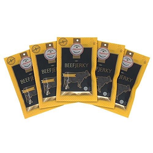 Aufschnitt Grass Fed Beef Jerky - Low Sodium, Certified Kosher -...