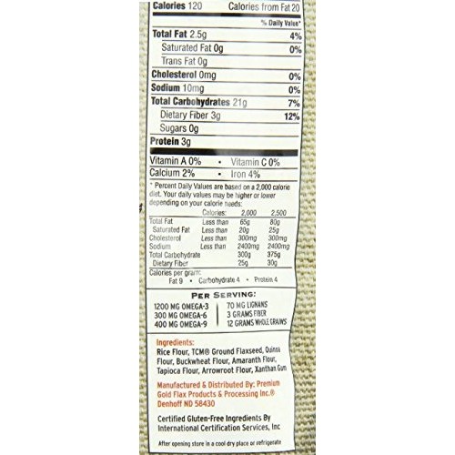 Premium Gold All-Purpose Flour, Flax And Whole Grain, 10 Pounds