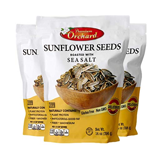 Jumbo Sunflower Seeds Oven Roasted With Sea Salt Value Pack - 3