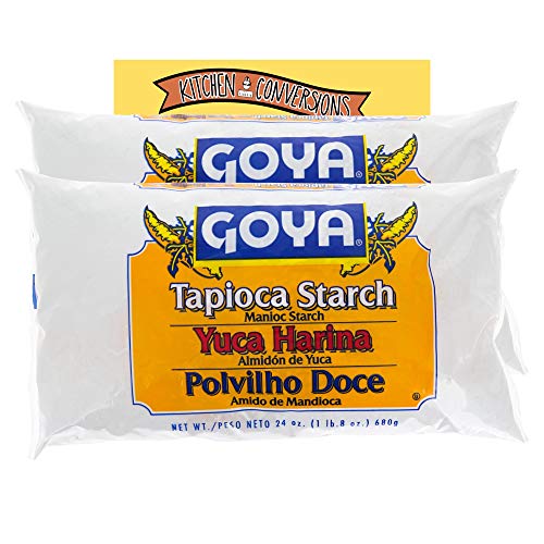 Goya Tapioca Starch Yuca Harina Bundle 2 Pack - A Thickener