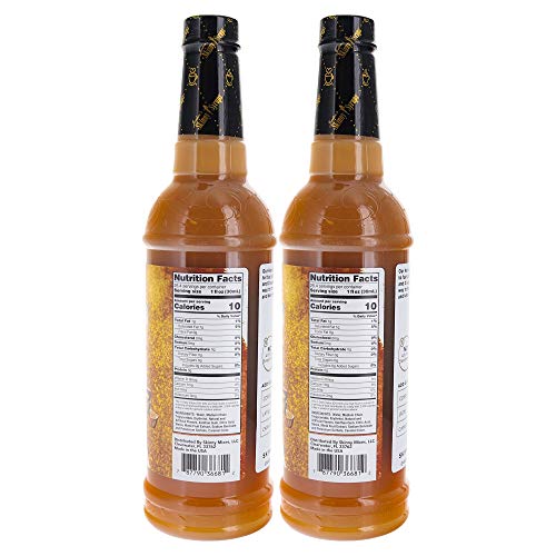 Jordans Skinny Syrups Keto Syrup Bundle 2 Pack - Sweetened Wi