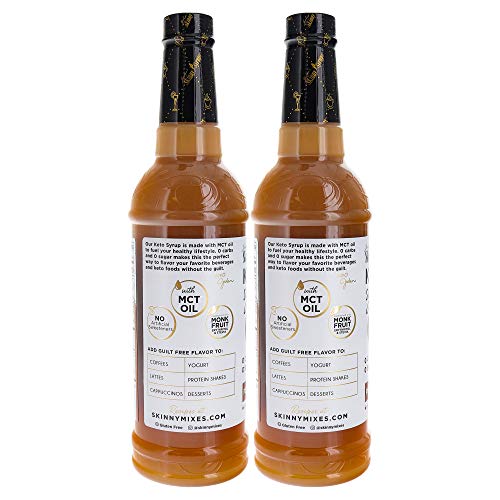 Jordans Skinny Syrups Keto Syrup Bundle 2 Pack - Sweetened Wi