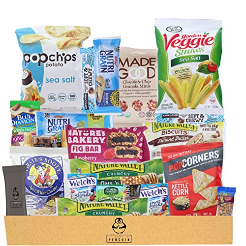 Healthy Snacks Care Package 20 Count Variety Snack Pack Assort
