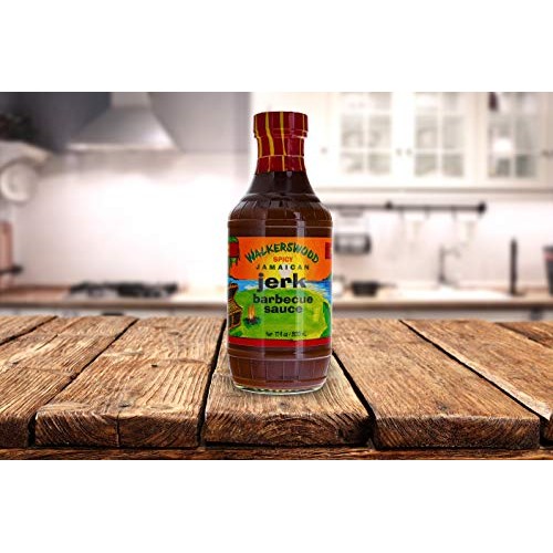 Walkerswood Jamaican Jerk Barbecue Sauce Bundle - 17 Fl Oz 500M